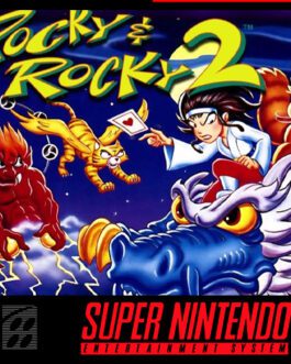 Pocky & Rocky 2 - Super Nintendo mini Cd interactivo