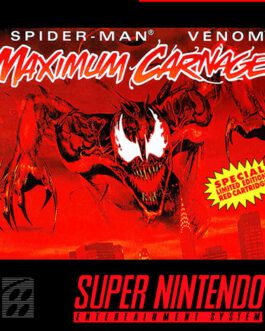 Spiderman & Venom Maximum Carnage - Super Nintendo mini Cd interactivo