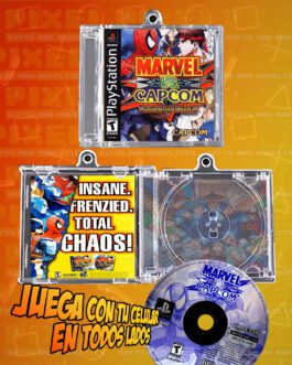 Marvel vs Capcom - Play Station 1 mini Cd interactivo