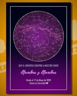 Cuadro Mapa Estelar Interactivo 010