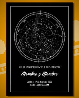 Cuadro Mapa Estelar Interactivo 02