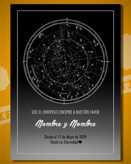 Cuadro Mapa Estelar Interactivo 04