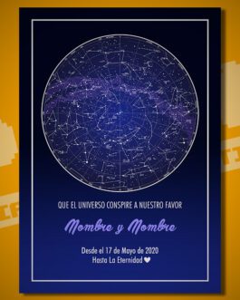 Cuadro Mapa Estelar Interactivo 08