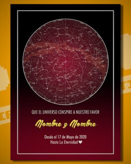 Cuadro Mapa Estelar Interactivo 09