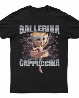 Polera Brainrot "Ballerina Cappuccina"