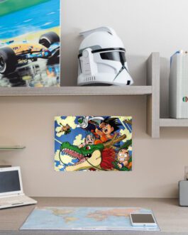 Placa metálica Dragon Ball