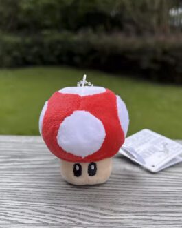 Llavero peluche hongo Mario Bros