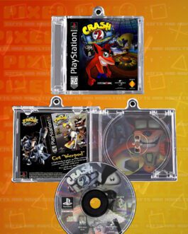 Crash Bandicoot 2: Cortex Strikes Back - Play Station 1 mini Cd interactivo
