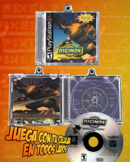 Digimon World- Play Station 1 mini Cd interactivo