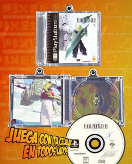 Final Fantasy VII - Play Station 1 mini Cd interactivo