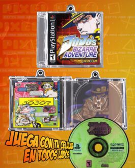 JoJos Bizarre adventure - Play Station 1 mini Cd interactivo