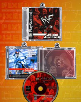 WWF Attitude - Play Station 1 mini Cd interactivo