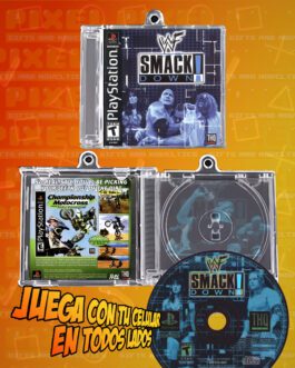 WWF Smackdown - Play Station 1 mini Cd interactivo