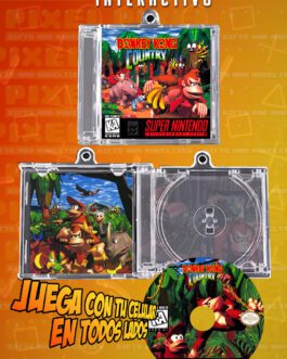 Donkey Kong Country - Super Nintendo mini Cd interactivo