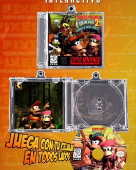 Donkey Kong Country 2 - Super Nintendo mini Cd interactivo