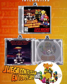 Super Mario RPG - Super Nintendo mini Cd interactivo