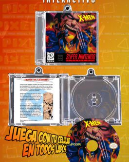 X Men Mutant Apocalypse - Super Nintendo mini Cd interactivo