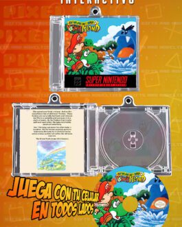 Super Mario World 2: Yoshi's Island - Super Nintendo mini Cd interactivo