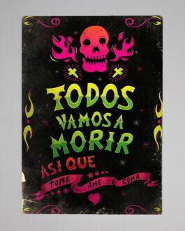 Tabla de picar Todos vamos a morir