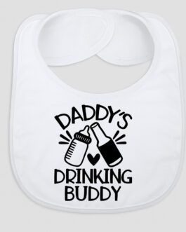 Babero Daddy's Drinking Buddy