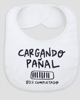 Babero Cargando Pañal