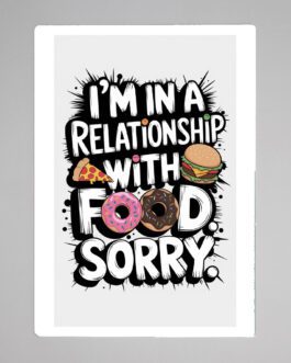 Tabla de picar I'm in a relationship with food