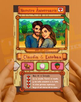 Carta personalizada Stardew Valley