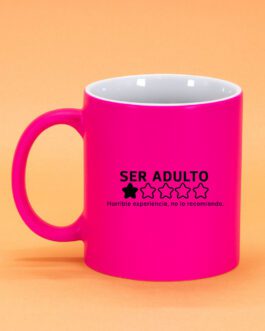 Tazón Ser Adulto – Humor Irónico