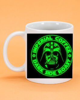 Tazón “Imperial Coffee – Dark Side Roast” que Brilla en la Oscuridad