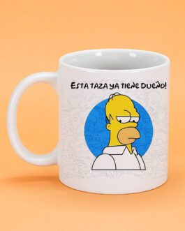 Tazón Homero Simpson – Esta taza ya tiene dueño