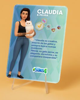 Carta Personalizada Los Sims 4 – Diseño Exclusivo con Foil
