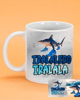 Tazón Tiburón Tralalero Tralala – Diseño Divertido