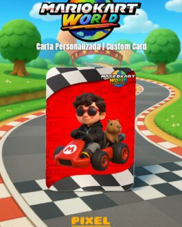 Carta Personalizada Mario Kart World