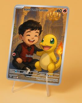 Atril de Acrílico Transparente para Cartas – 54x35mm