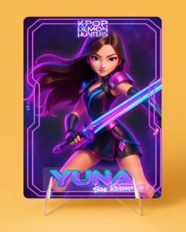 Carta Personalizada K-Pop Demon Hunters – Foil Coleccionable