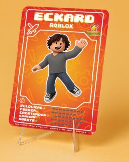 Carta Personalizada Foil Roblox – Con Nombre, Stats y Rareza