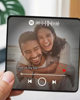 Sound Frame: Parlante Magnético Personalizado con Bluetooth (Tu Foto + Canción)