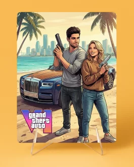 Carta Personalizada Estilo GTA | "Loading Screen Art" (Edición Foil)