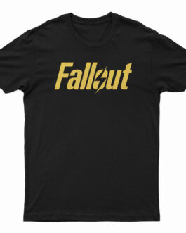 Polera Fallout "Classic Logo" | Diseño Tipográfico Gold