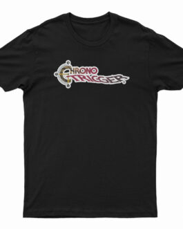 Polera Chrono Trigger "Timeless Logo" | Classic SNES RPG