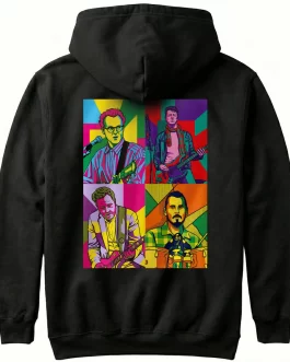 Polerón Travis - "Pop Art Portraits" (Edición Color) | Negro