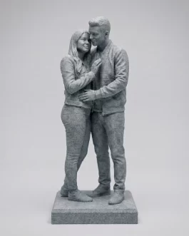 Estatua de Pareja Personalizada - Edición Especial San Valentín (22 cm)