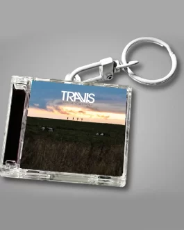 Llavero Mini CD Travis - "Where You Stand" (NFC + Spotify)