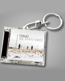 Llavero Mini CD Travis - "The Man Who" (NFC + Spotify)