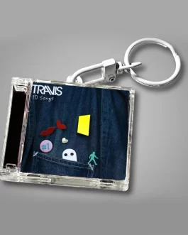 Llavero Mini CD Travis - "10 Songs" (NFC + Spotify)