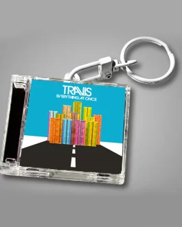 Llavero Mini CD Travis - "Everything at Once" (NFC + Spotify)