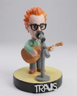 Figura Fran Healy (Travis) 12 cm – Edición Limitada con NFC Musical