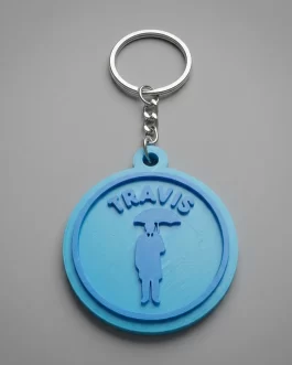 Llavero Clásico TRAVIS "The Man Who" (5 cm) – Exclusivo Pixel Regalos