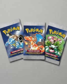 Mini Booster Pack Pokémon 1st Edition - Exclusivo Pixel Regalos