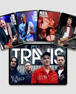 Set de Cartas Coleccionables Travis - Edición Exclusiva Holográfica (5 Unidades)